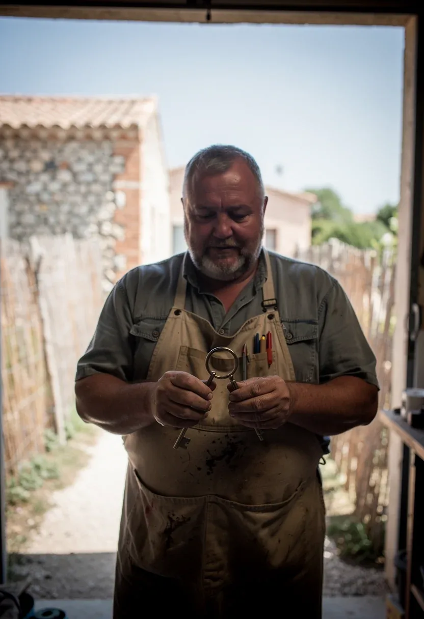 Portrait de l'artisan serrurier de Claira