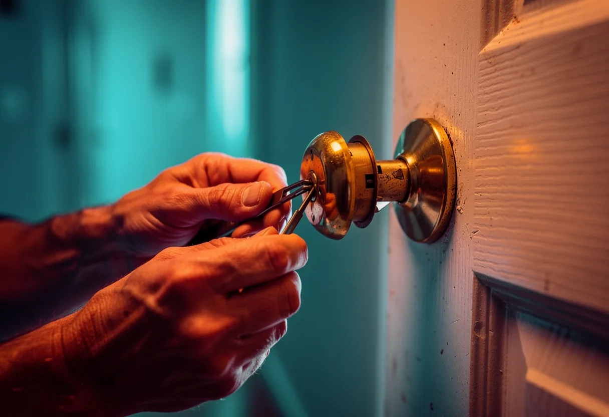 Ouverture de porte